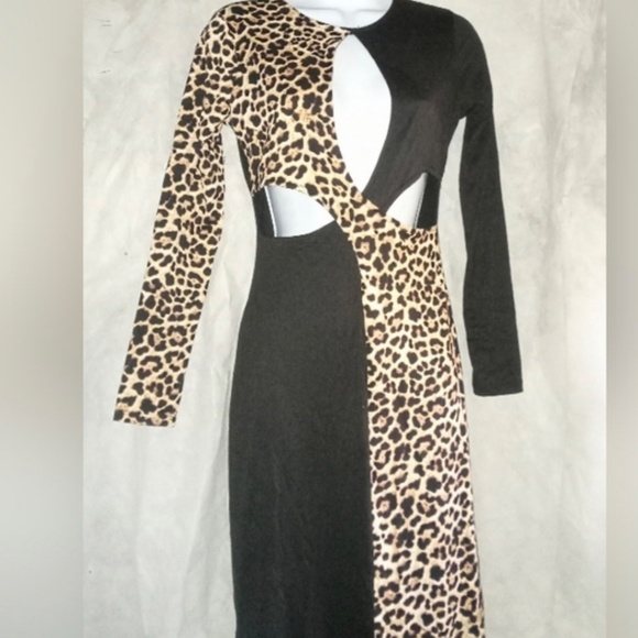 Fashion nova Just A Little Bit Cutout Dress - Picture 2 of 3